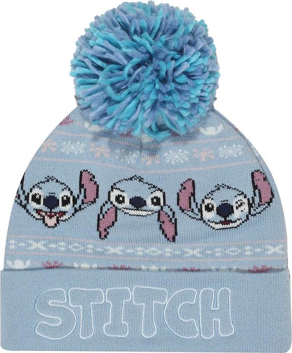 Lilo & Stitch Pom Pom Skiing Beanie