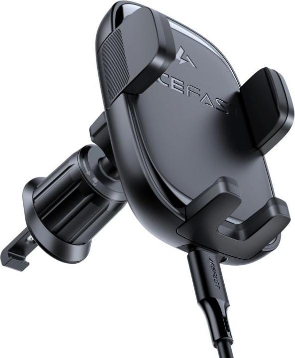 Produktbild Acefast Uchwyt samochodowy D48 z ładowarką bezprzewodową na kratkę nawiewu - czarny