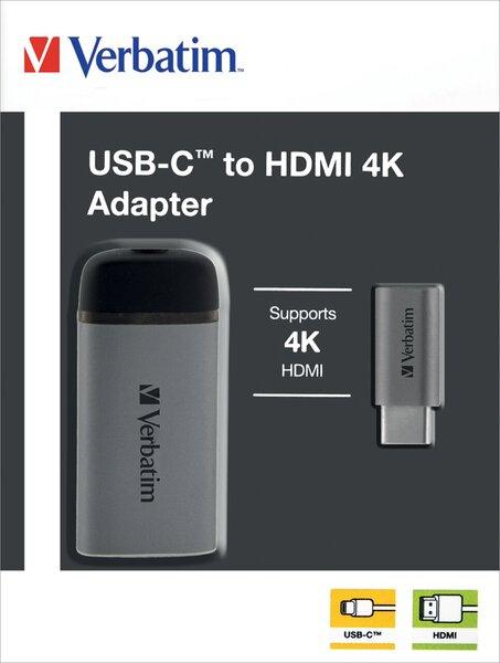 Produktbild Verbatim USB Typ-C zu (HDMI, 5.50 cm)