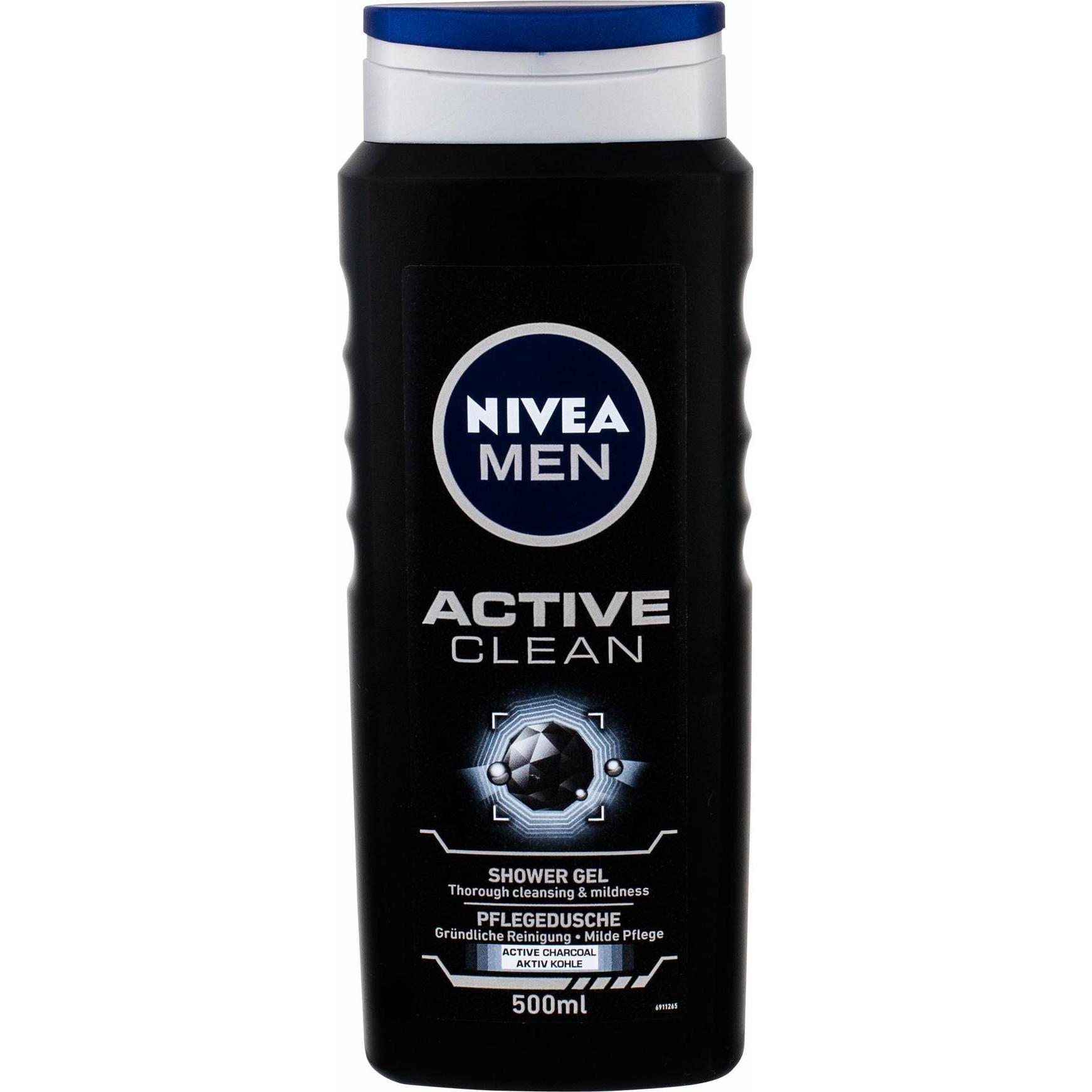 NIVEA MEN, Douchegel, Mannen Actief Schoon (500 ml)