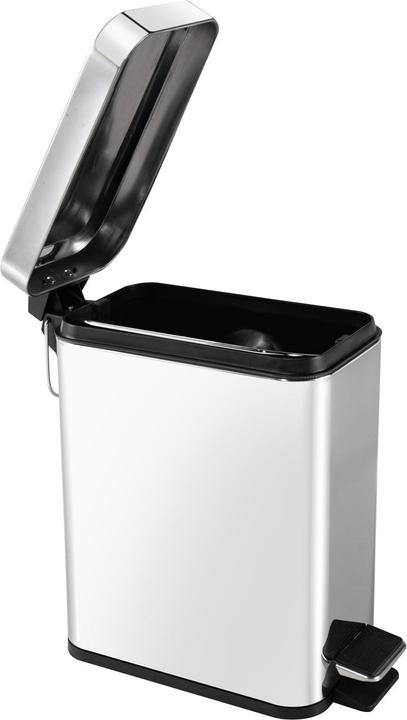 Immagine prodotto HTI-Living Pedalmülleimer Modern 5 Liter Silber (5 l)