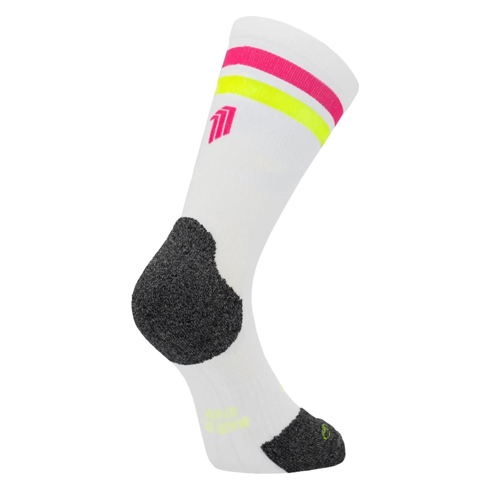 Sporcks, Unisex, Sportsocken, Ultralight (35 - 37), Weiss, Pink, Rosa