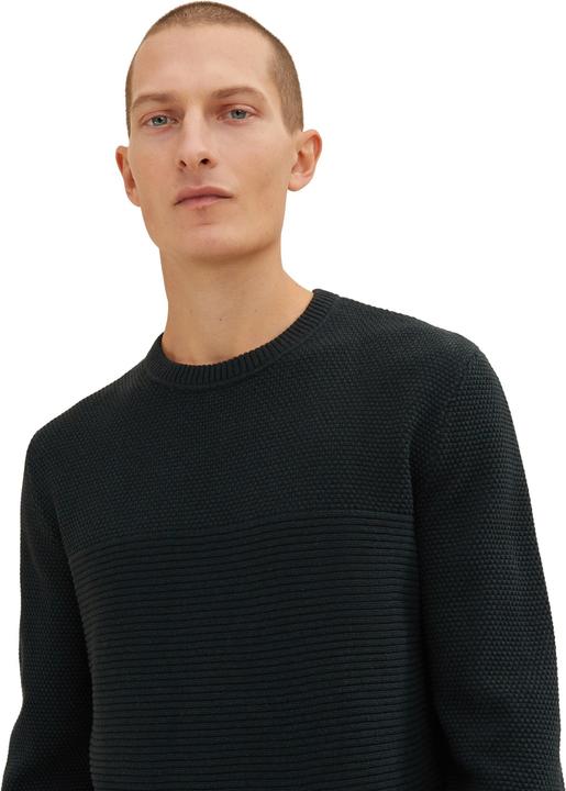 Produktbild Tom Tailor Pullover Basic Structured Knit Pullover Strickpullover (3XL)