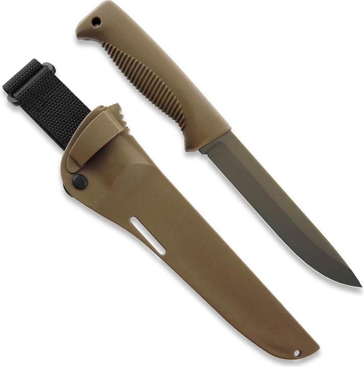 Actual product image J-P Peltonen Ranger Knife M95 FDE Composite (15 cm)