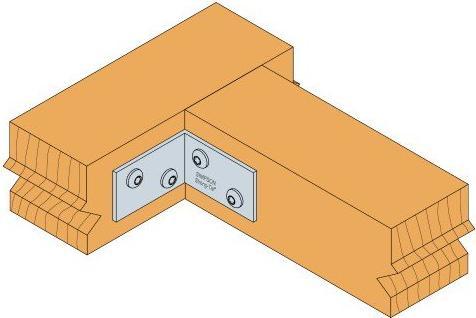 Actual product image Simpson Sst angle connector (Angle connector, 1 pcs.)