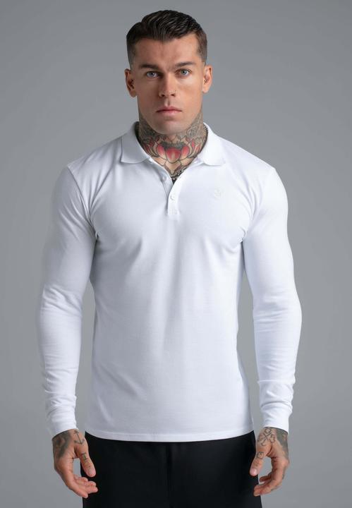 Produktbild Siksilk Langarmpolo Button (L)