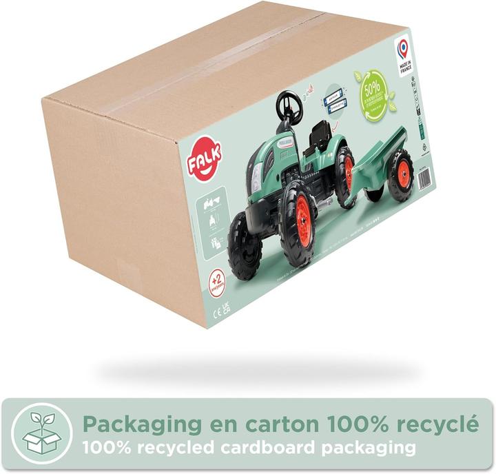 Produktbild Falk Tractor Country Farmer Set Vintage 2+