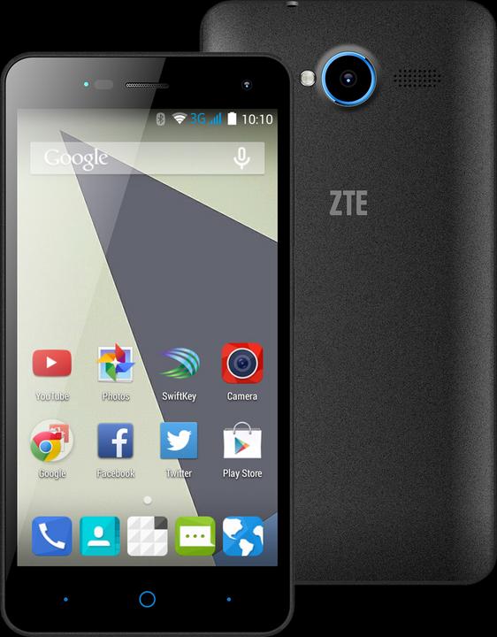 Productafbeelding ZTE Blad L3 (8 GB, Grijs / Zwart, 5", Hybride dubbele SIM, 8 Mpx, 3G)