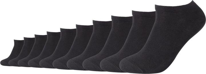 Produktbild Camano Sneakersocken Unisex für Damen und Herren Atmungsaktiv Vorteilspack bequem elastisch hoher (10er Pack, 39, 42)
