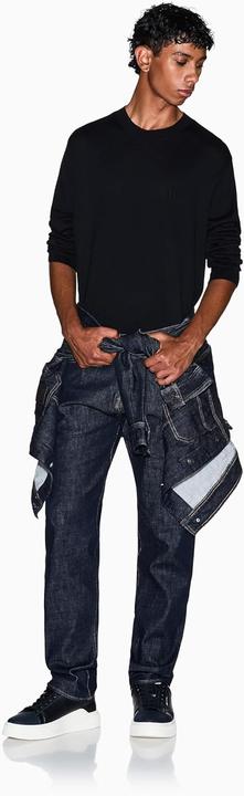 Produktbild Armani Exchange Merino Wool Crew Neck Sweater - Black (S)