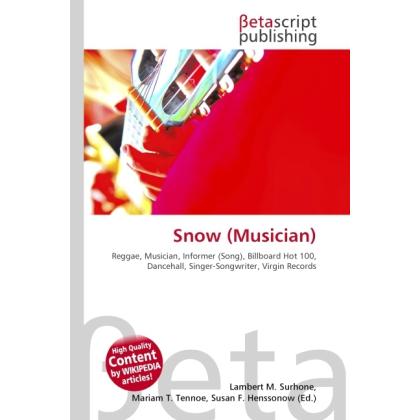 Snow (Musician), Fachbücher