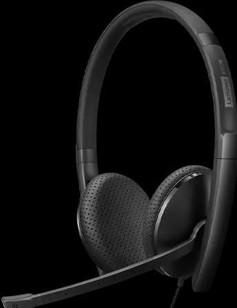 Image du produit Lenovo Wired Voip Headset Uc (Filaire, USB-C)