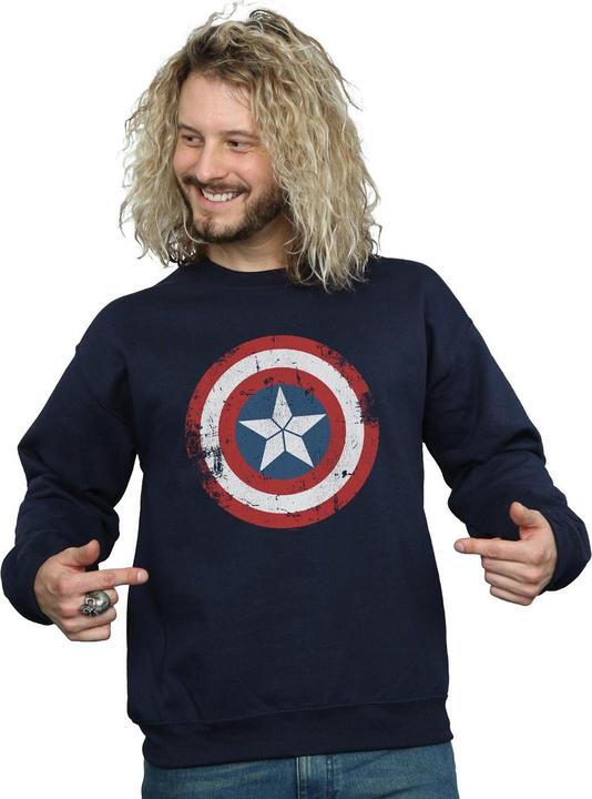 Produktbild Captain America Civil War Distressed Shield Sweatshirt (3XL)