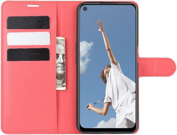 Image du produit MU Classic Série de couvertures de livres en cuir litchi (Oppo A52)