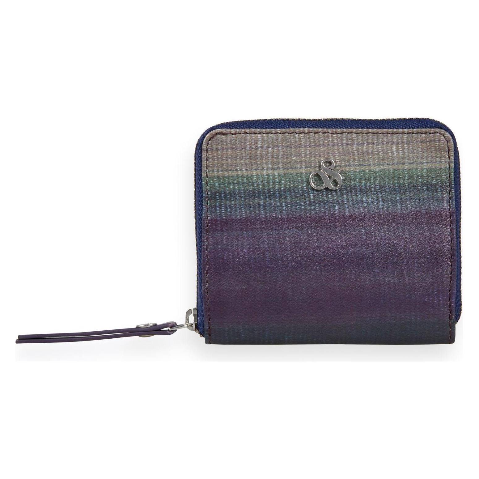 Scotch & Soda, Unisex, Portemonnaie, Leather Zip Wallet, Mehrfarbig