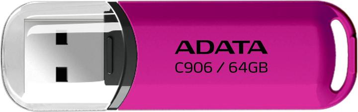 Actual product image Adata Pendrive C906 USB2.0 pink (64 GB, USB-A)
