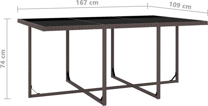 Actual product image vidaXL Zenoa (109 cm)