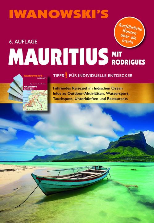 Actual product image Mauritius with Rodrigues - Travel guide by (German, Stefan Blank, 2024)
