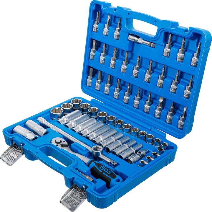 Actual product image BGS Socket Set 10 mm (3/8") Drive 61 pcs.