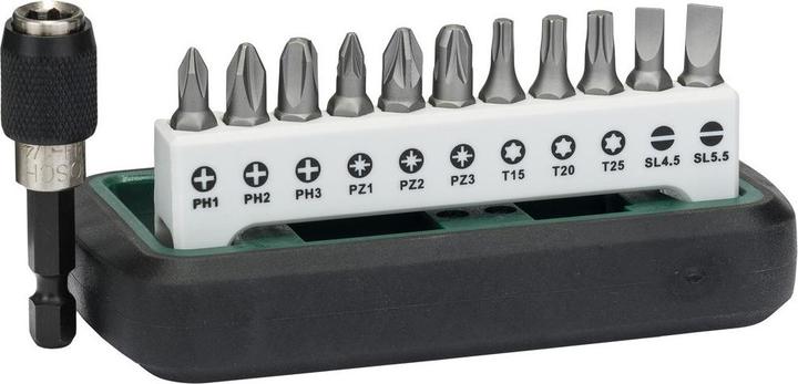 Produktbild Bosch Zubehör Schrauberbit-Set Standard (Innensechsrund TX, Kreuz Phillips PH, Kreuz Pozidriv PZ, Schraubschlitz)