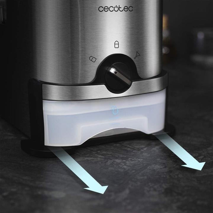 Produktbild Cecotec Friteuse compatible Cleanfry 3000 Pro filter 3L (Noir/Argent)