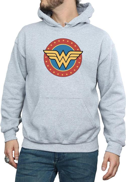 Produktbild Wonder Woman Circle Logo Kapuzenpullover (XL)