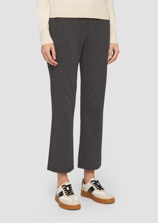 Actual product image S.Oliver Hose Hose aus Interlock-Jersey mit Flared Leg (Frequency band 38 (2600 MHz))
