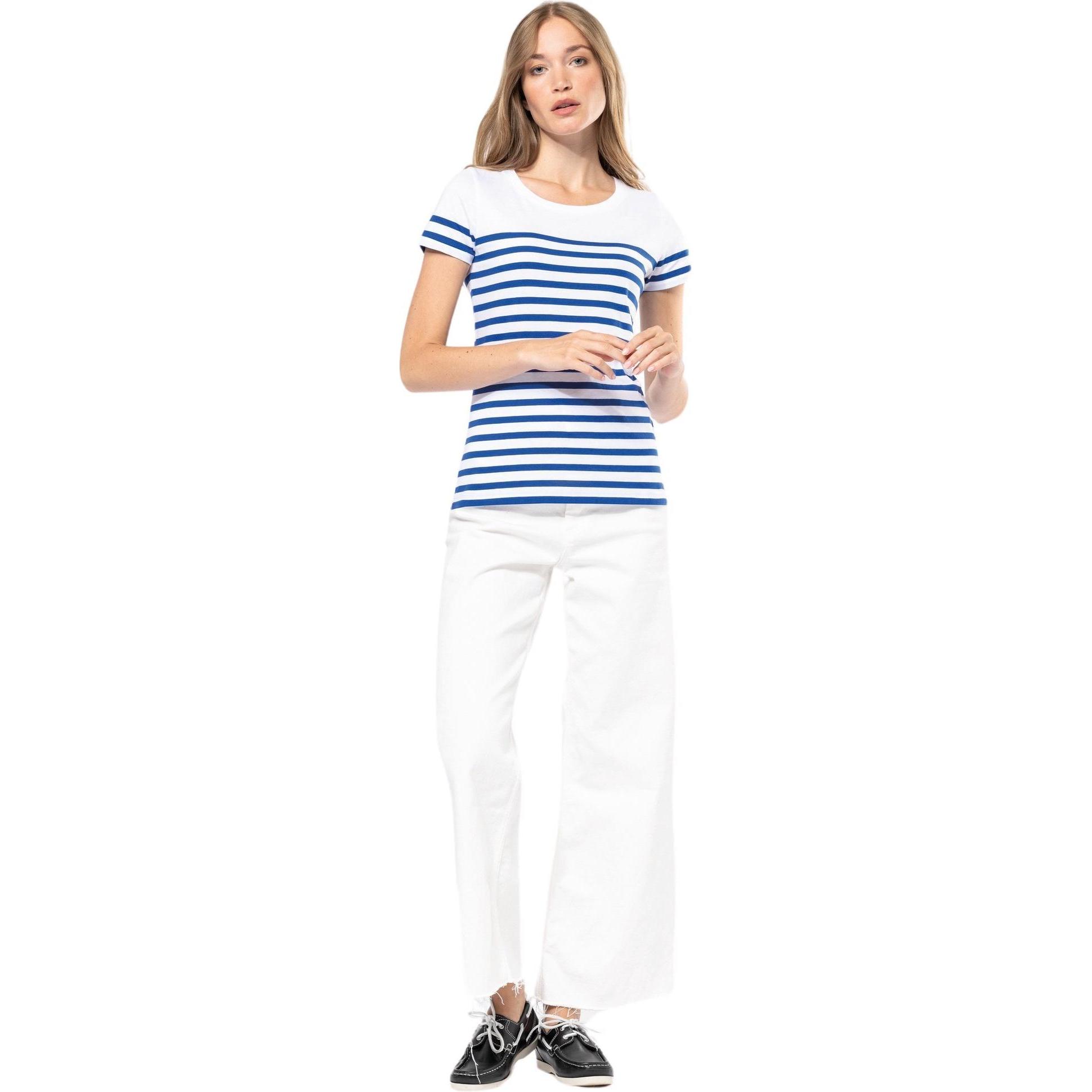 Thumbnail - Kariban, Damen, Shirt, Bio, Weiss, (L)