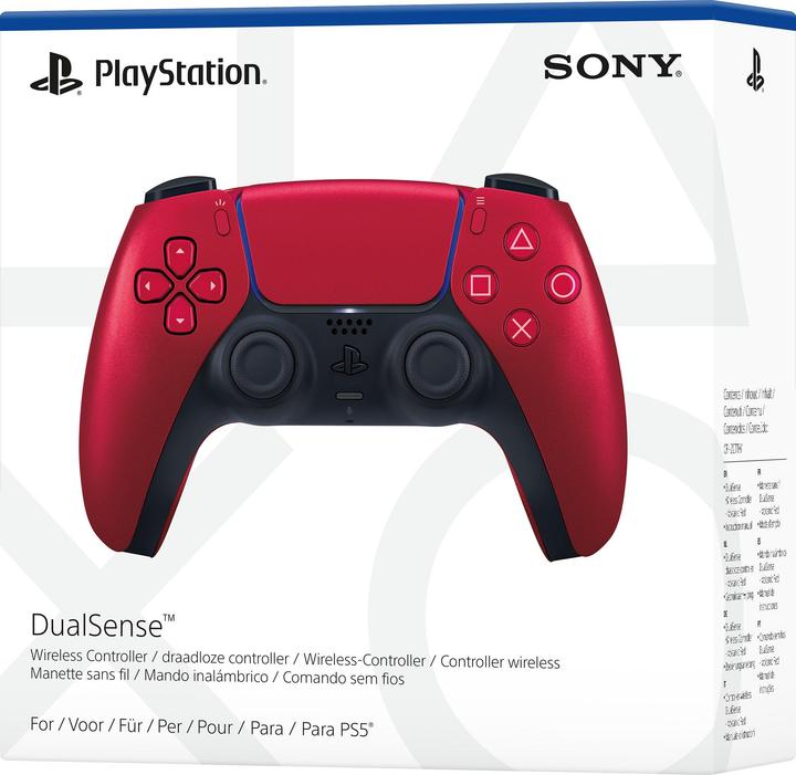 Actual product image Sony DualSense Wireless-Controller - Volcanic Red (PS5)