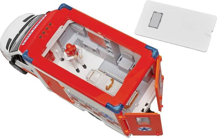 Actual product image Bruder MB Sprinter ambulance with driver