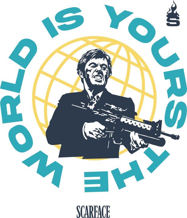 Produktbild Universal Textiles The World Is Yours TShirt (S)