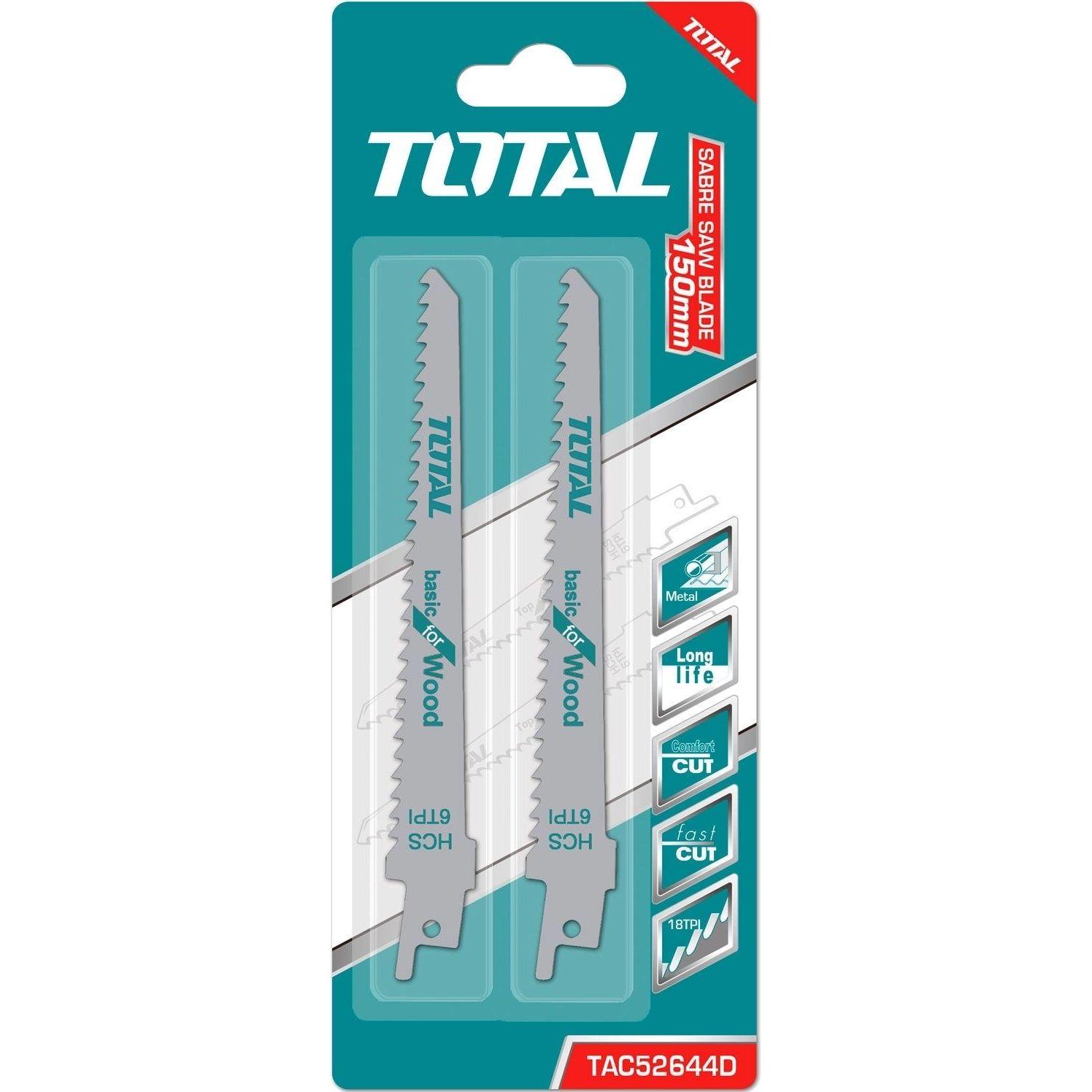 Thumbnail - Total, Sägeblatt, Holzklingen, 150 mm x 19 mm x 1,25 mm