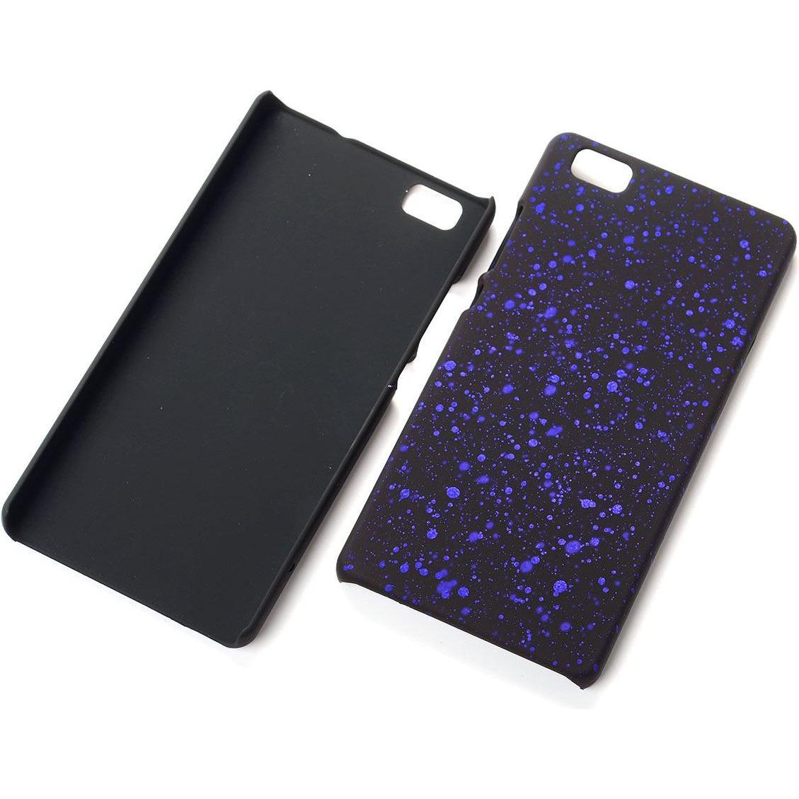 König Design Handy Hülle Schutz Case Bumper Schale Rahmen für Huawei P8 Lite 3D Sterne Lila (Huawei P8 Lite), Smartphone...