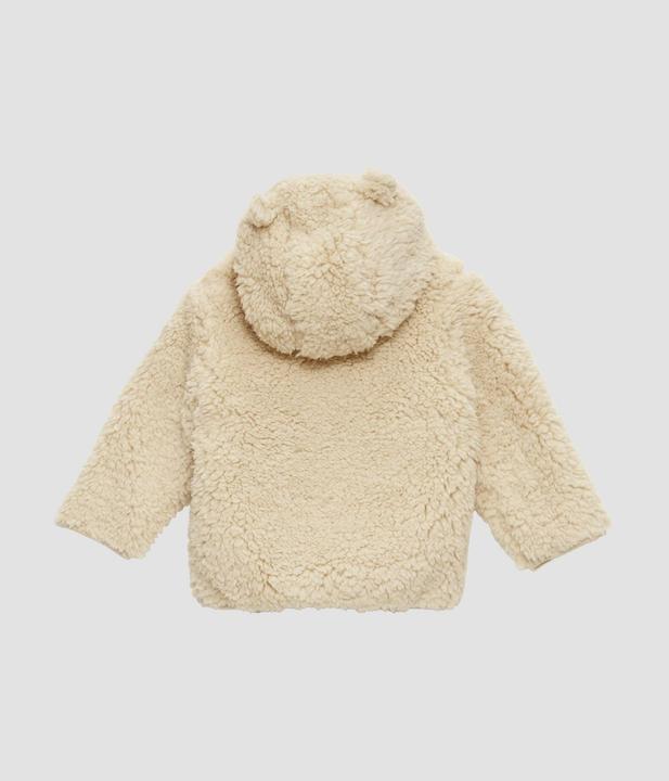 Actual product image S.Oliver Sweatshirt Jacke Teddyplüsch-Jacke mit Öhrchen (56)