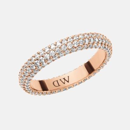 Produktbild Daniel Wellington Shimmering Bronze Ring with PavÃ© Crystals DW0040062 - Circuit: 50 mm (50)