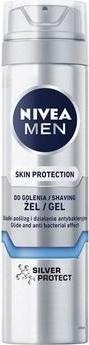 Produktbild NIVEA Men Skin Protection żel do golenia Silver Protect 200ml (200 ml, Rasierschaum)