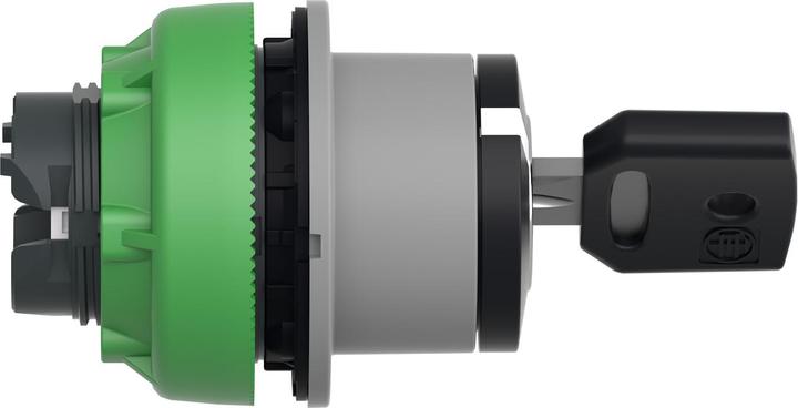 Actual product image Schneider Electric Key switch, front, plastic, 2- ZB5FG6C0