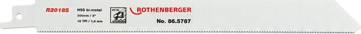 Actual product image Rothenberger Universal saw blade, 200x20x0.9mm, pack of 5