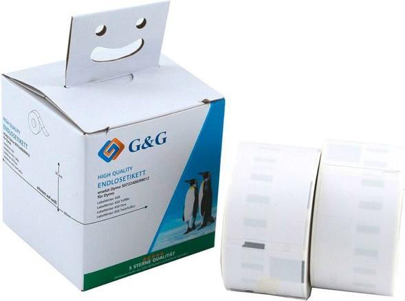 Productafbeelding G&G Etiketten 36 x 89 mm 1 st. BM-D-G-99012 Adresetiketten (3.60 cm)