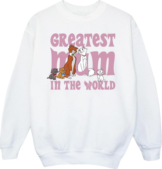 Produktbild Disney The Aristocats Greatest Mum Sweatshirt Jungen (152, 158)