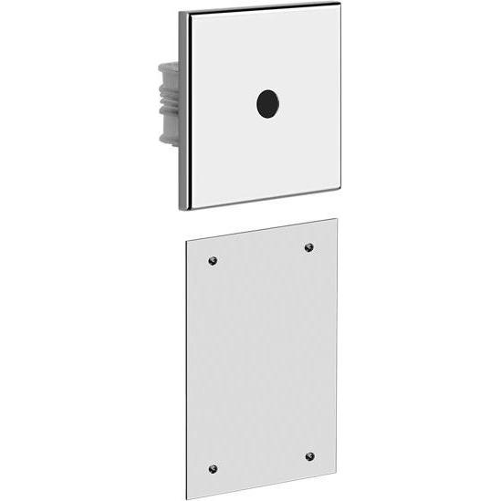 Gessi, Badarmatur, Rilievo RETTANGOLO berührungsloser elektronisch gesteuerter UP-Sensor für alle einzelnen WT-