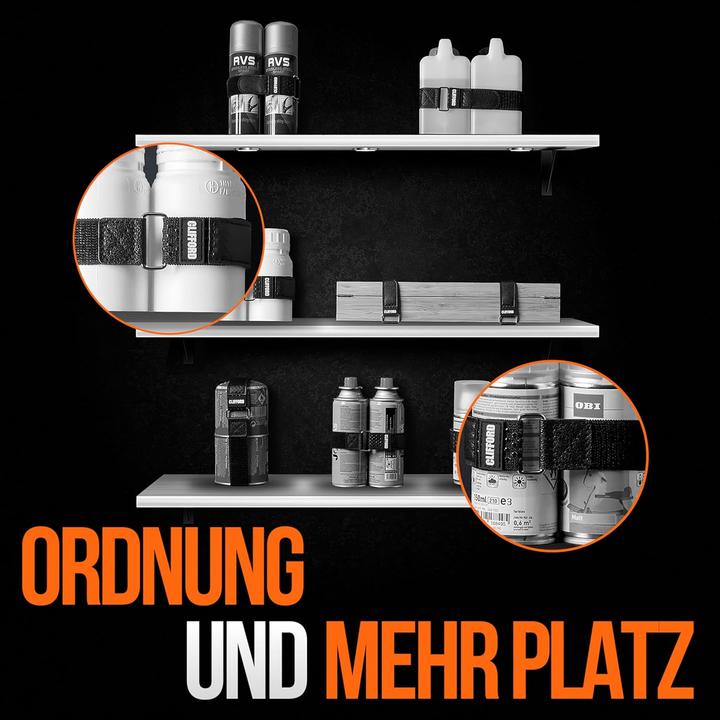 Produktbild Clifford Elastisches Klettband mit Silikon-Grip (40 mm)
