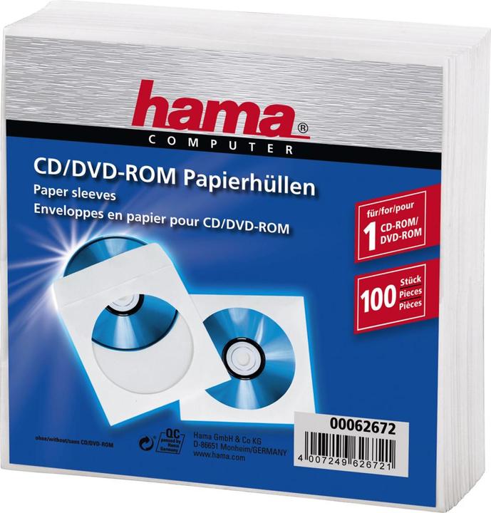 Hama CD-/DVD-Papierhüllen