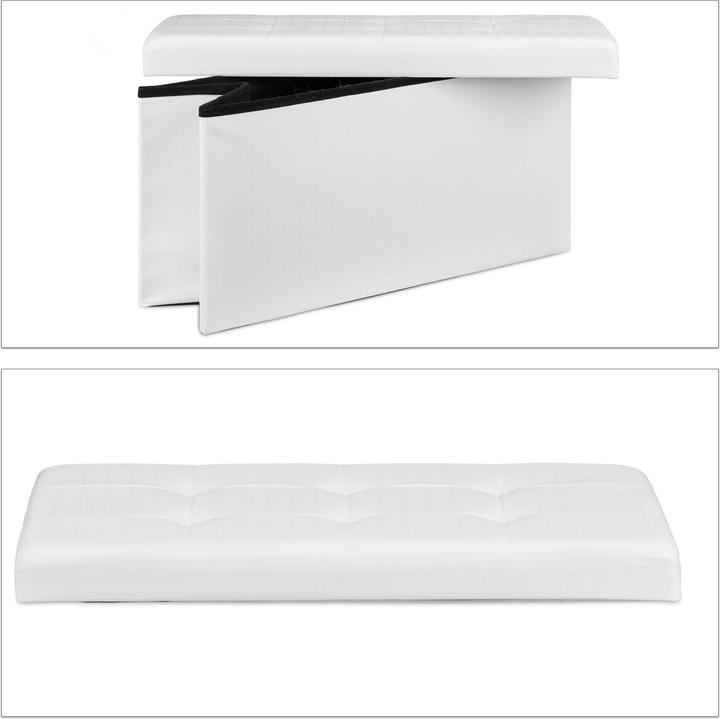 Produktbild Relaxdays Faltbare Sitzbank (114 cm)