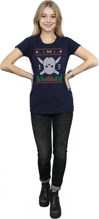 Produktbild Absolute Cult Christmas Fair Isle TShirt (L)