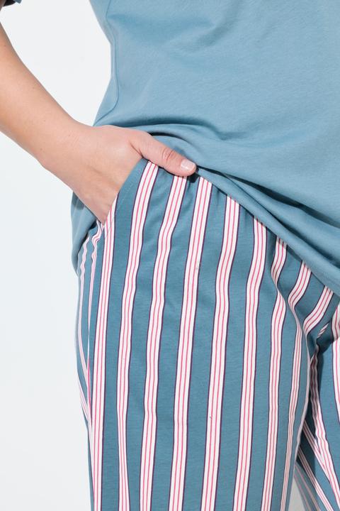 Actual product image Ulla Popken Balance Two Piece Pajama Set (56)