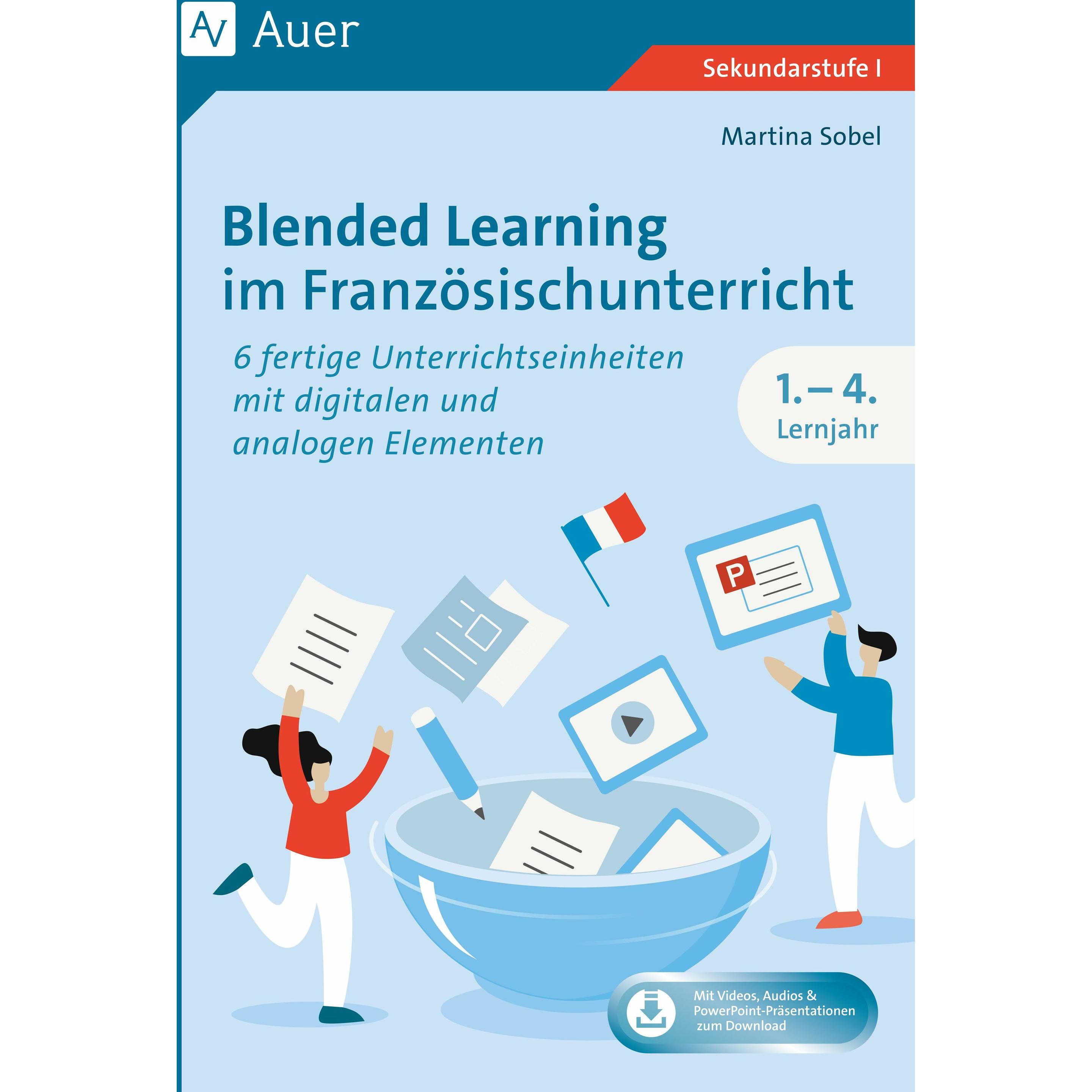 Thumbnail - Sobel:Blended Learning im Französischun, Schulbücher von Martina Sobel