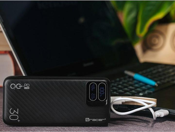 Produktbild Tracer 47505 Blaze 30000mAh Power Bank (30000 mAh, 65 W, 111 Wh)