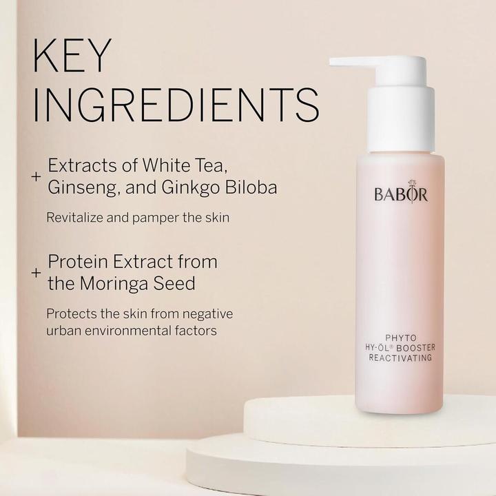 Actual product image Babor CLEANSING Phyto HY-ÖL Booster Reactivating (Cleansing oil, 100 ml)