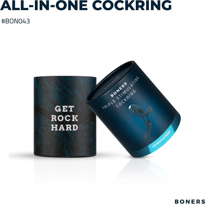 Actual product image Boners Triple Cockring (4 cm)